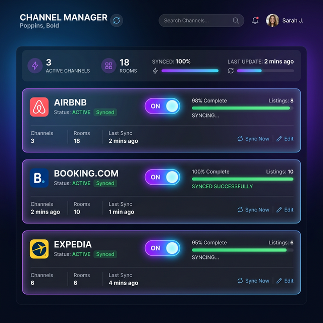 Channel Manager View